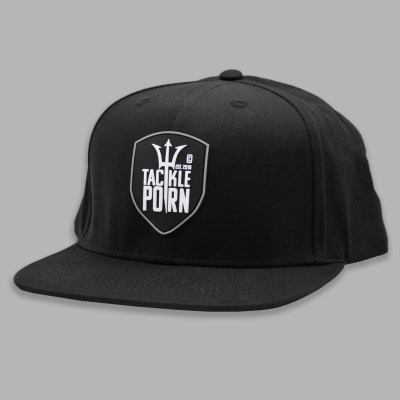 Tackle Porn Snapback Cap Logo Patch Kappe schwarz - Gr. uni