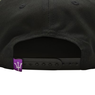 Tackle Porn Snapback Cap Logo Patch, schwarz - Gr. uni