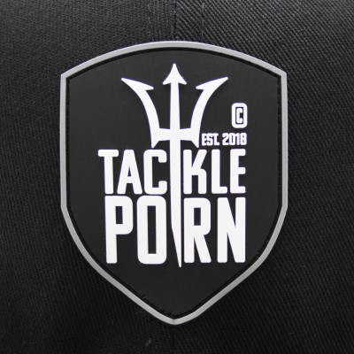 Tackle Porn Snapback Cap Logo Patch Kappe schwarz - Gr. uni