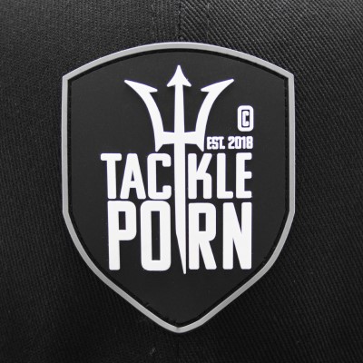 Tackle Porn Snapback Cap Logo Patch, schwarz - Gr. uni