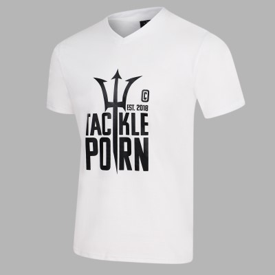 Tackle Porn T-Shirt Big Logo Gr. 3XL - weiß