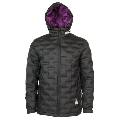 Tackle Porn Down Jacket Drunken Duck Übergangsjacke Gr. M - schwarz