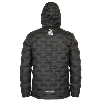 Tackle Porn Down Jacket Drunken Duck Übergangsjacke Gr. L - schwarz