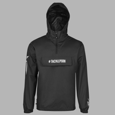 Tackle Porn Waterproof 2in1 TPU Jacket Regenjacke Gr. XL - schwarz