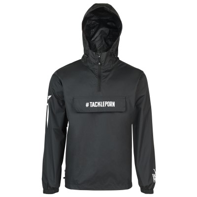 Tackle Porn Waterproof 2in1 TPU Jacket Regenjacke Gr. XXL - schwarz