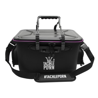 Tackle Porn Blow Bag Gear EVA Bakkan Container Angeltasche 49 x 30 x 26cm - Black