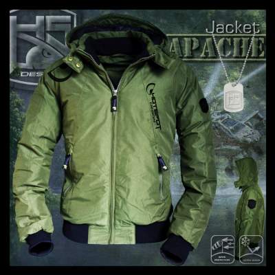 Hotspot Design Apache Jacke HS Gr. XXXL, olive - Gr.XXXL - 1Stück