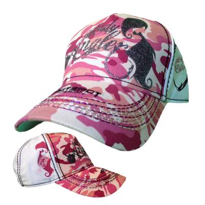 Hotspot Design Cap Lady Angler, white/pink camo - Gr.uni - 1Stück