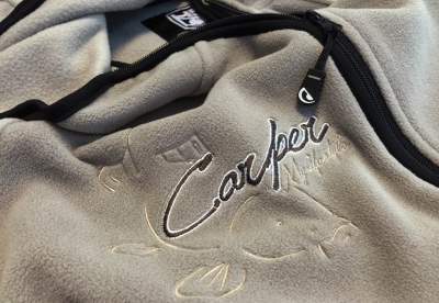 Hotspot Design Polar Fleece Jacke Carper Gr. M, light brown - Gr.M - 1Stück