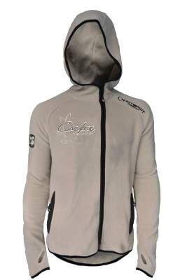 Hotspot Design Polar Fleece Jacke Carper Gr. XXL, light brown - Gr.XXL - 1Stück