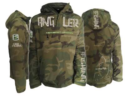 Hotspot Design Jacke Hybrid Carpfishing Gr. L camouflage - Gr.L - 1Stück