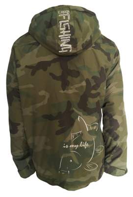 Hotspot Design Jacke Hybrid Carpfishing Gr. XL camouflage - Gr.XL - 1Stück