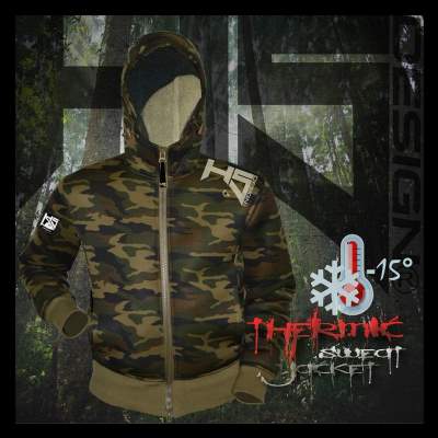 Hotspot Design Thermic Jacke Neopren HS Gr. XXL, camouflage - Gr.XXL - 1Stück