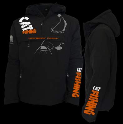 Hotspot Design Jacke Waller Cat Fishing Gr. XL black - Gr.XL - 1Stück