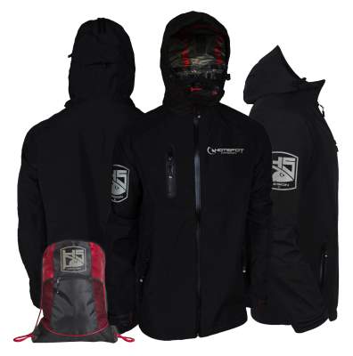 Hotspot Design Jacke Thunderstorm Gr. M, black - Gr.M - 1Stück