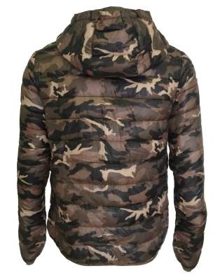 Hotspot Design Daunen Jacke Sequoia Gr. XL camouflage - Gr.XL - 1Stück