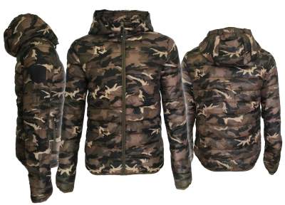 Hotspot Design Daunen Jacke Sequoia Gr. L camouflage - Gr.L - 1Stück