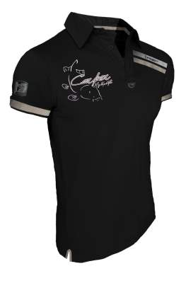 Hotspot Design Polo Shirt Carper Gr. L black - Gr.L - 1Stück