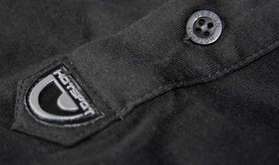 Hotspot Design Polo Shirt Go Fishing Gr. XL, black - Gr.XL - 1Stück