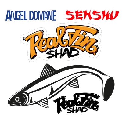 Deine Zugabe zu deiner Bestellung - Real Fin Shad + Sticker