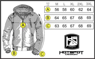 Hotspot Design Apache Jacke HS Gr. XL olive - Gr.XL - 1Stück