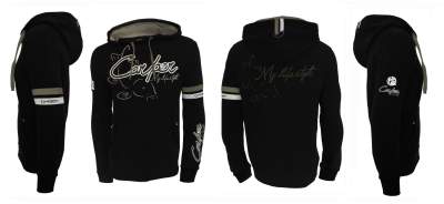 Hotspot Design Hoodie Sweatshirt Carper Gr. L black - Gr.L - 1Stück