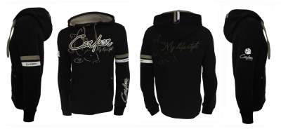 Hotspot Design Hoodie Sweatshirt Carper Gr. XL, black - Gr.XL - 1Stück