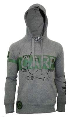 Hotspot Design Hoodie Sweatshirt Carpfishing Elite Gr. L grey - Gr.L - 1Stück