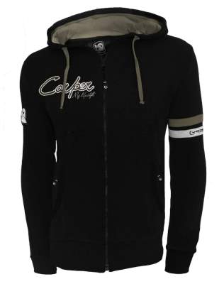 Hotspot Design Zipper Hoodie Sweatshirt Carper Gr. XXL black - Gr.XXL - 1Stück