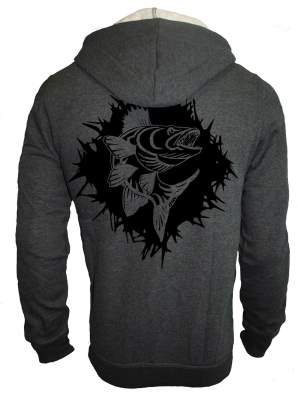 Hotspot Design Zipper Hoodie Sweatshirt Adrenaline Gr. M, black - Gr.M - 1Stück