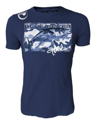 Hotspot Design T-Shirt Tuna Fever Gr. M blue navy - Gr.M - 1Stück