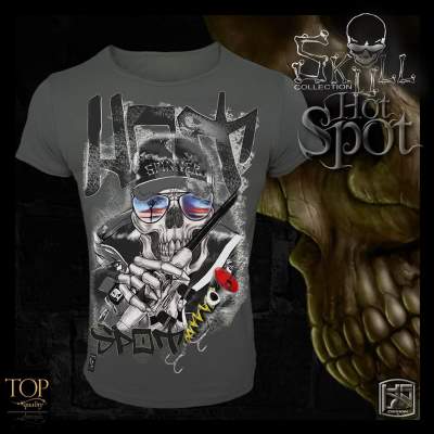 Hotspot Design T-Shirt Hotspot Gr. XXL anthracite - Gr.XXL - 1Stück