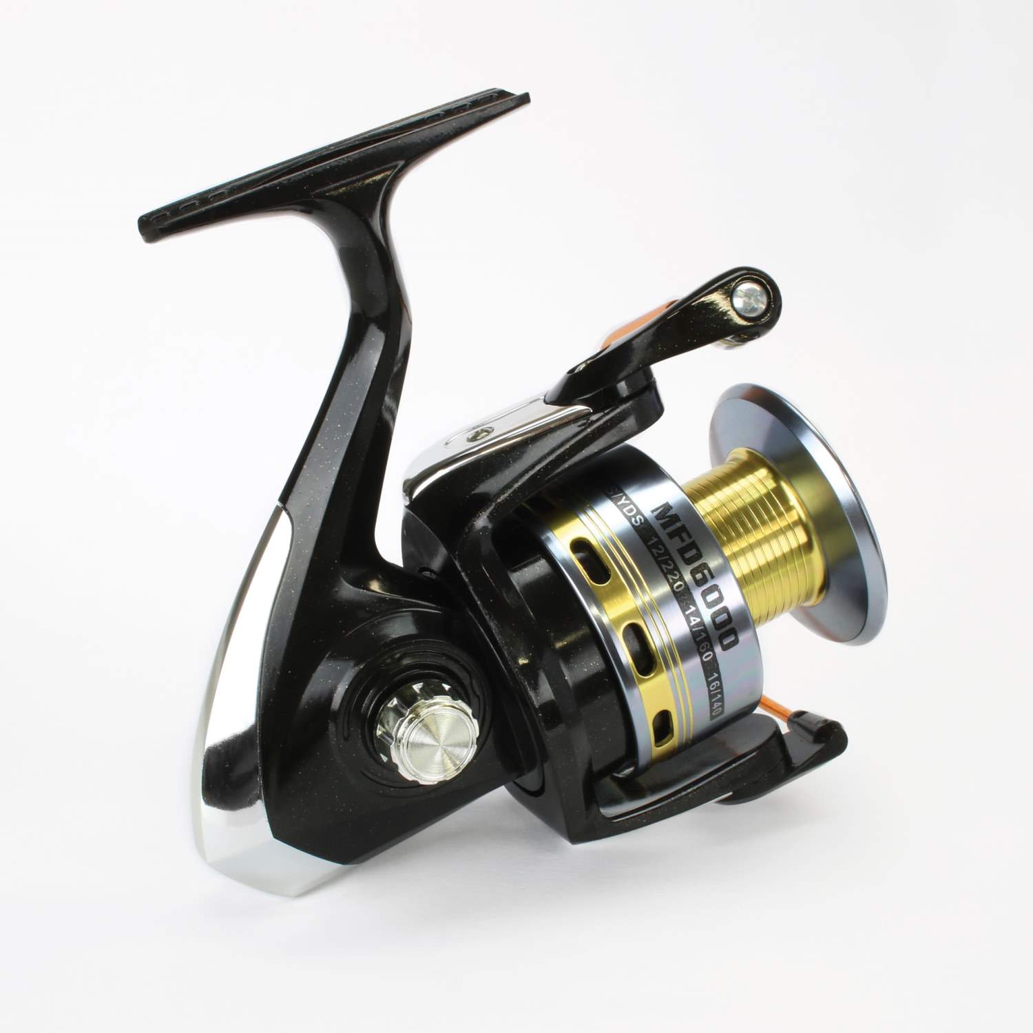 Robinson Angelrolle Tactica - Frontbremse 8 Kugellager Duraluminium Spule