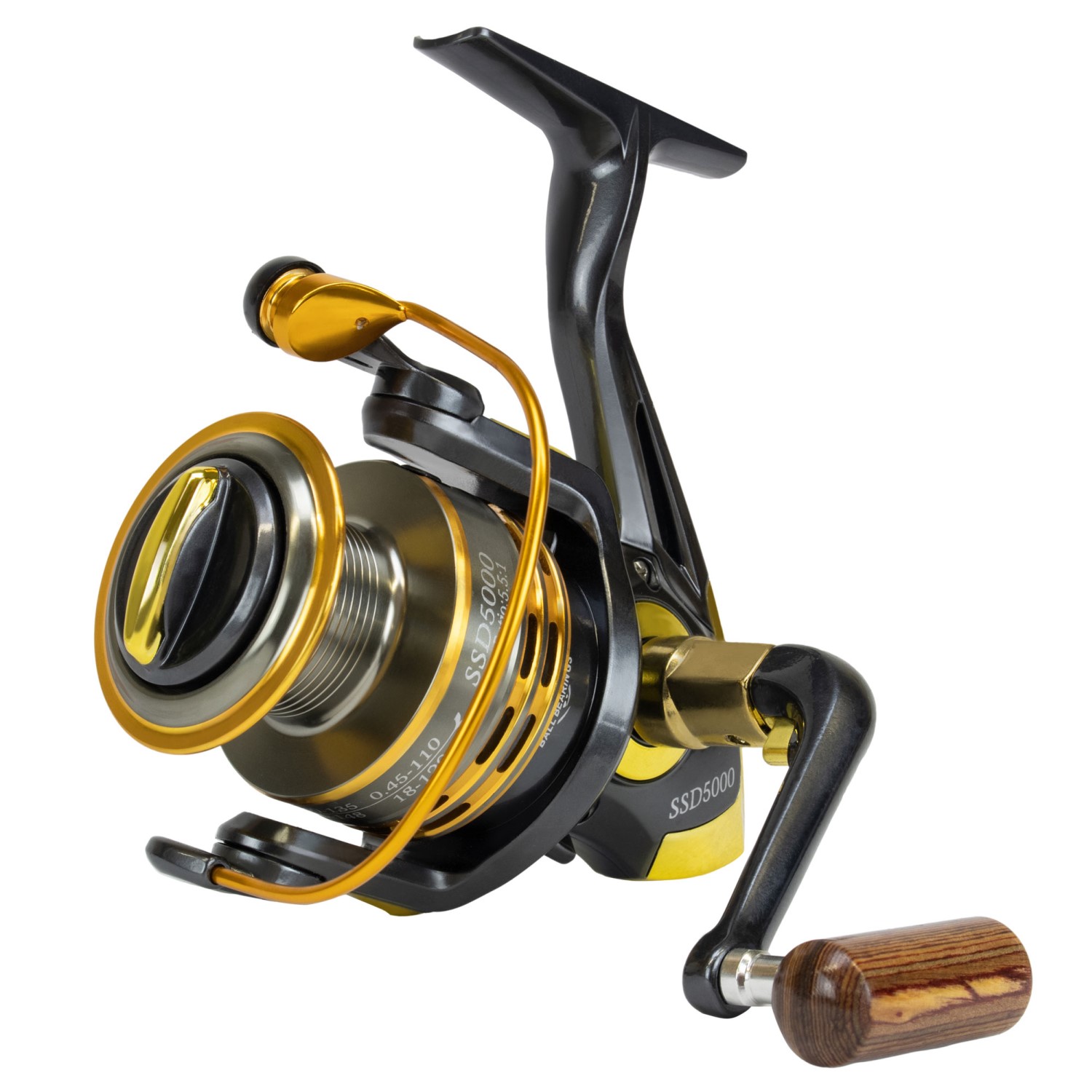 SamoureiSSD superleichte Marken Spinn Angelrolle Stationärrolle Spinning Reel