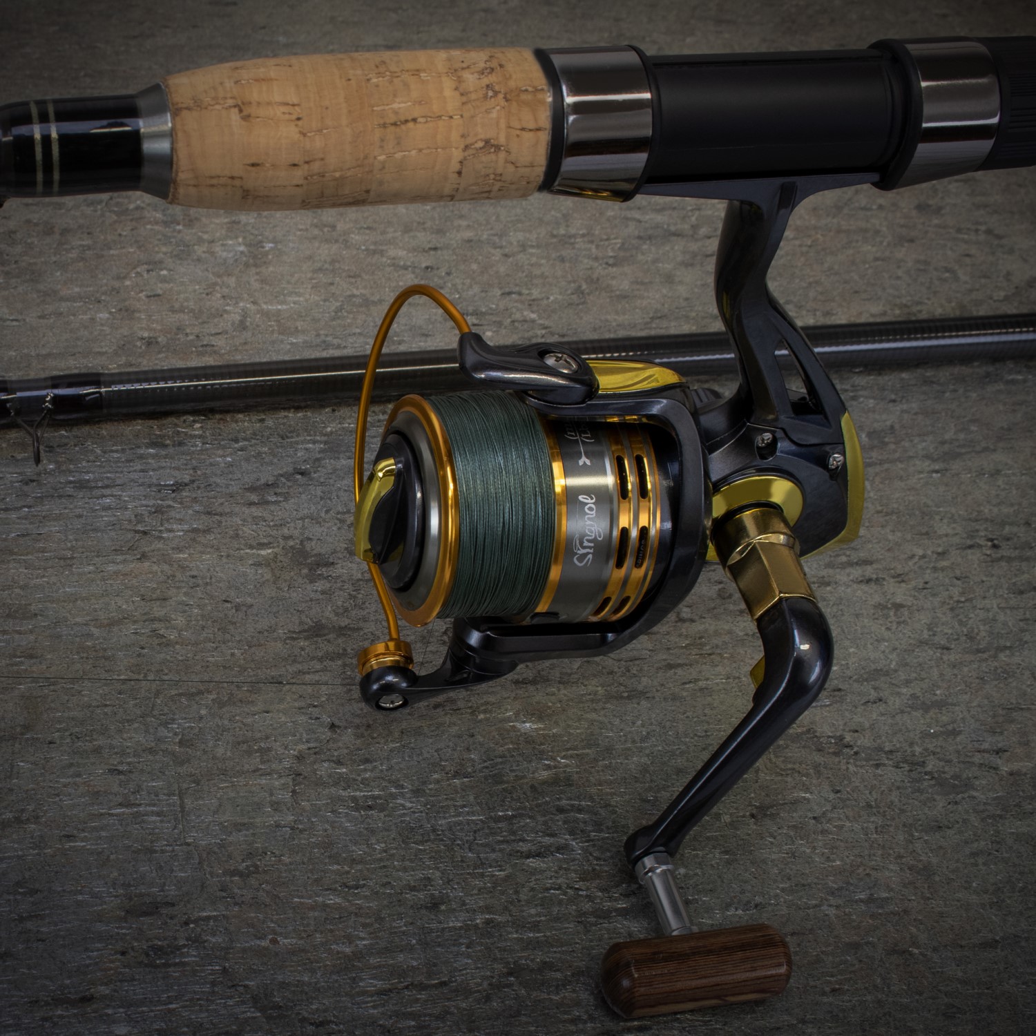 SamoureiSSD superleichte Marken Spinn Angelrolle Stationärrolle Spinning Reel