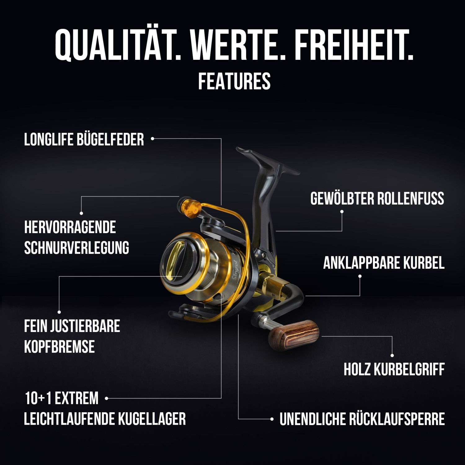 SamoureiSSD superleichte Marken Spinn Angelrolle Stationärrolle Spinning Reel