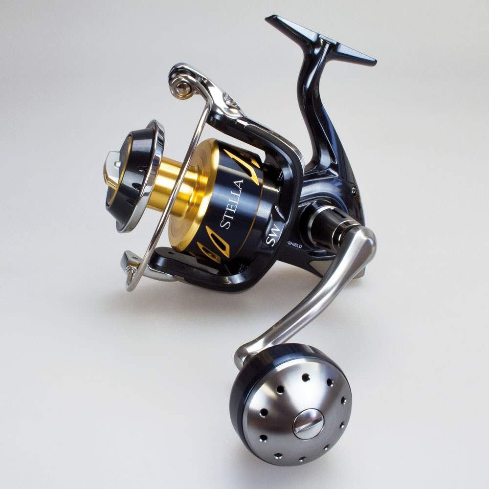 Shimano Stella SW-B 8000 HG Saltwater 230m/0,405mm - 5,6:1 - 675g