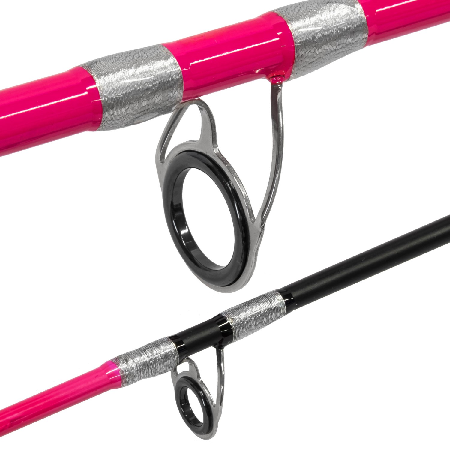 Aalrute Pink Lady Alumine 1,80 - 2,10m 50-100g Grundrute Angelrute Steckrute NEU - Produktbild 2