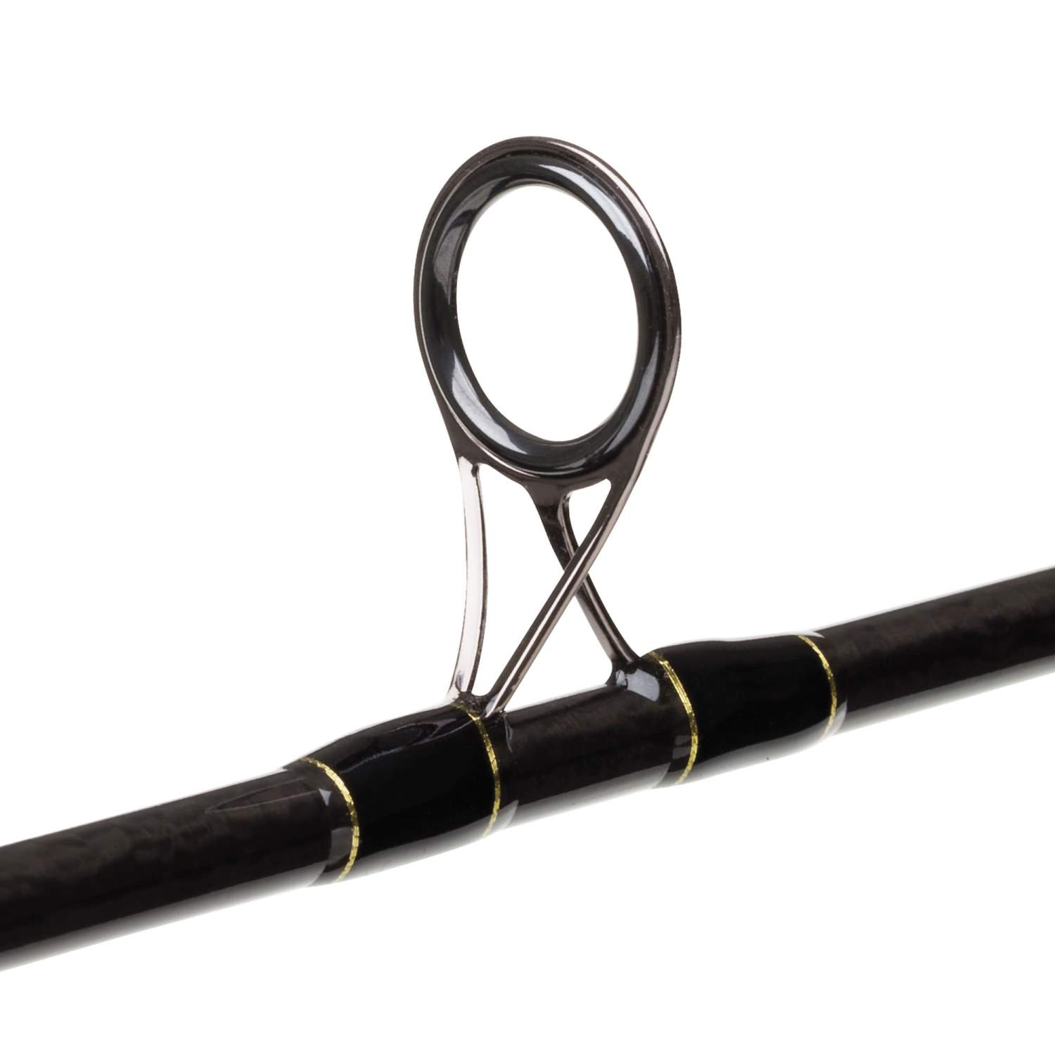 Canne Spinning Penn Squadron II Noire - 2,40m 15-40g - Eau Salée - Neuve