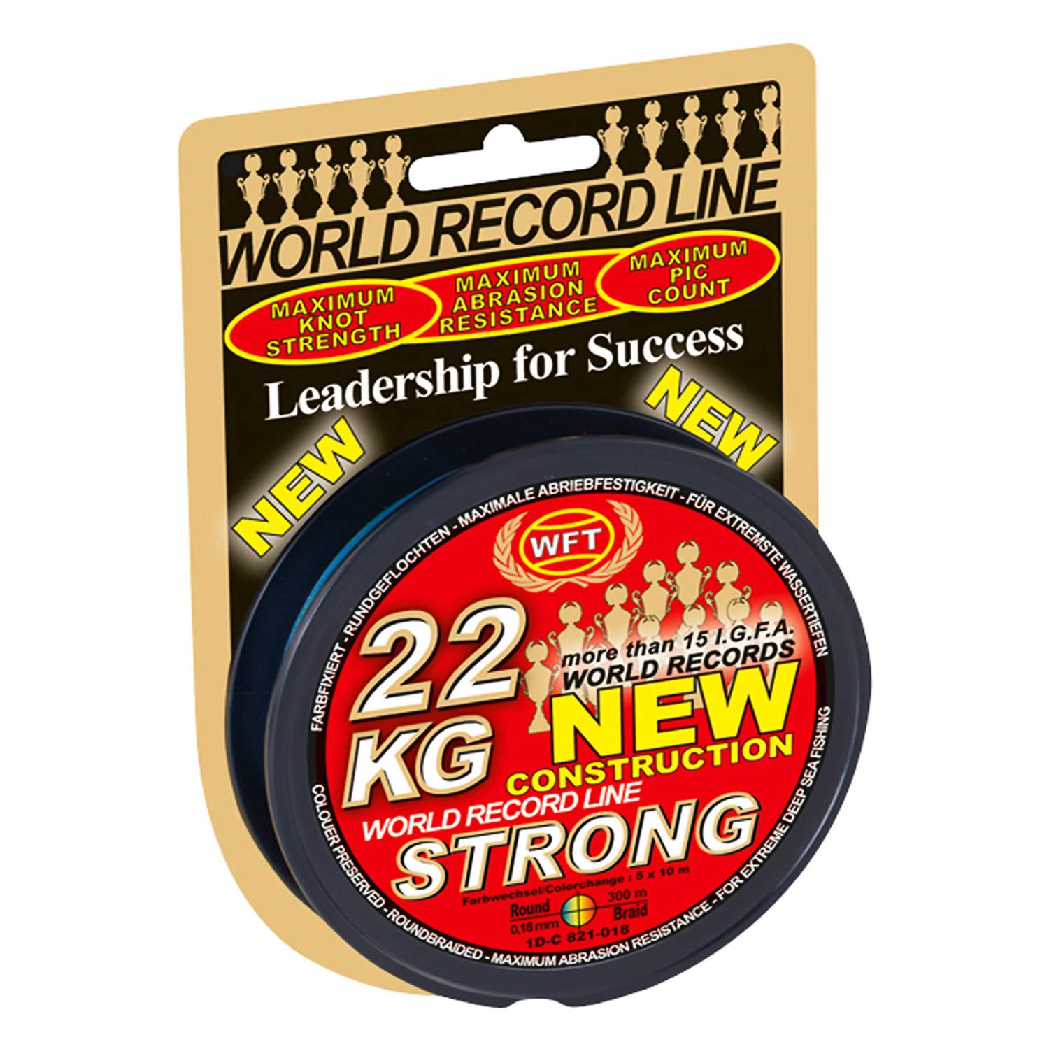 0,16€/1m geflochtene Schnur WFT KG STRONG Schnur 600m 0,12mm 15kg 0,16€/1m geflochtene Schnur WFT KG STRONG Schnur 600m 0,12mm 15kg