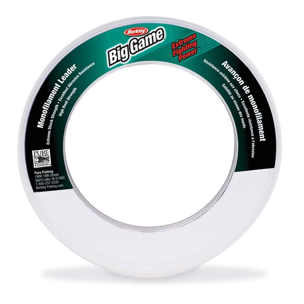 Berkley Big Game – Ligne De Pêche Monofilament Transparente – 001143v