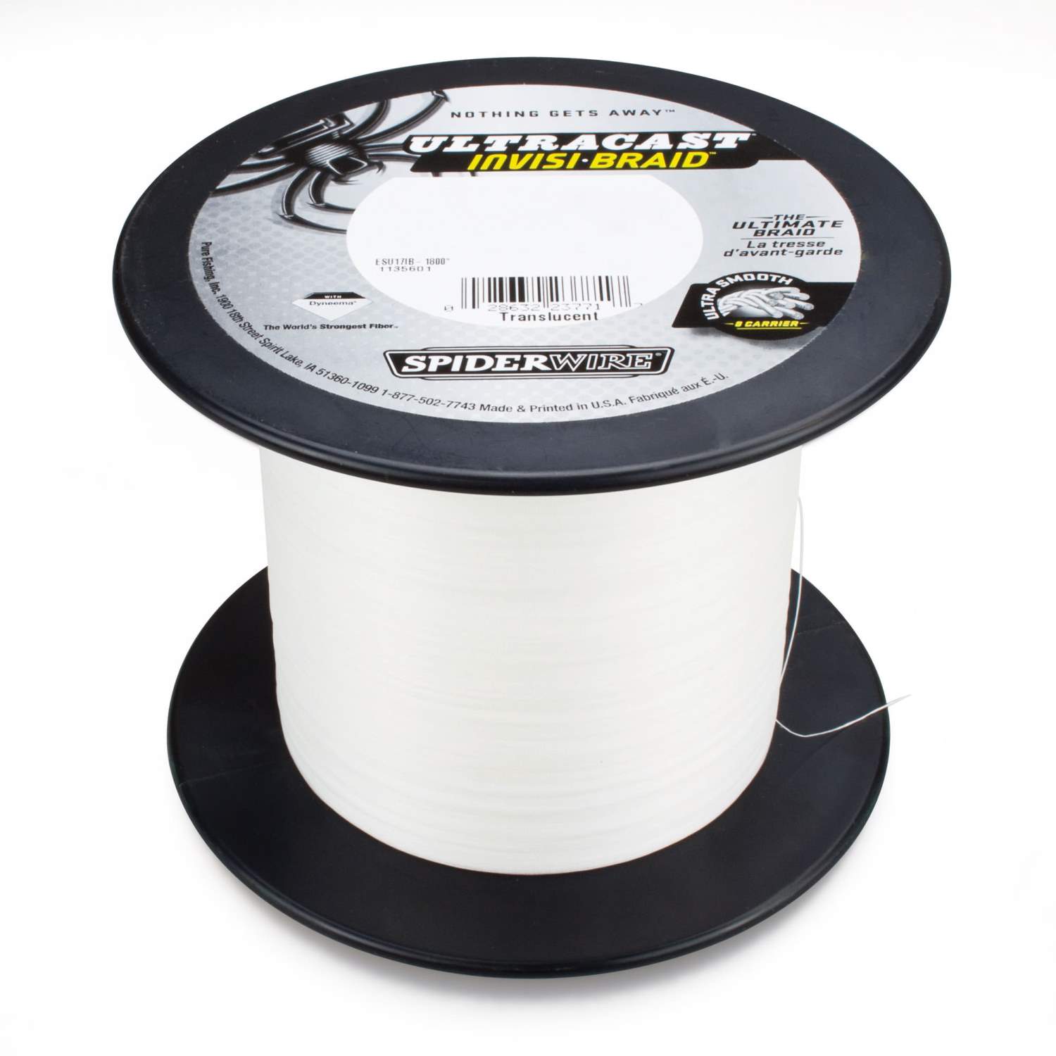 Spiderwire Ultracast Braid _ Spiderwire Ultracast 8 carriers Invisi ...