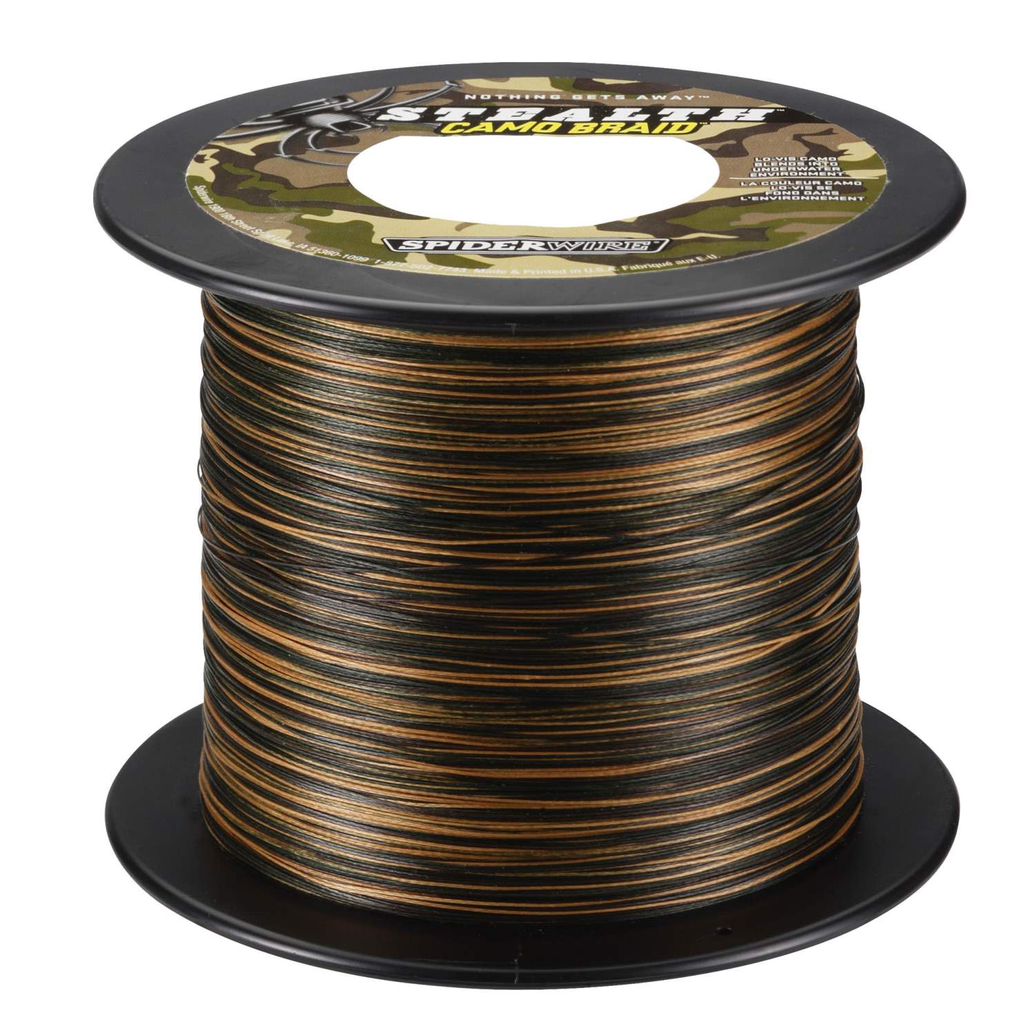 Fil De Pêche Spiderwire Stealth Smooth 8 – 8 Brins Tressés – Résistance à L'abrasion - 12