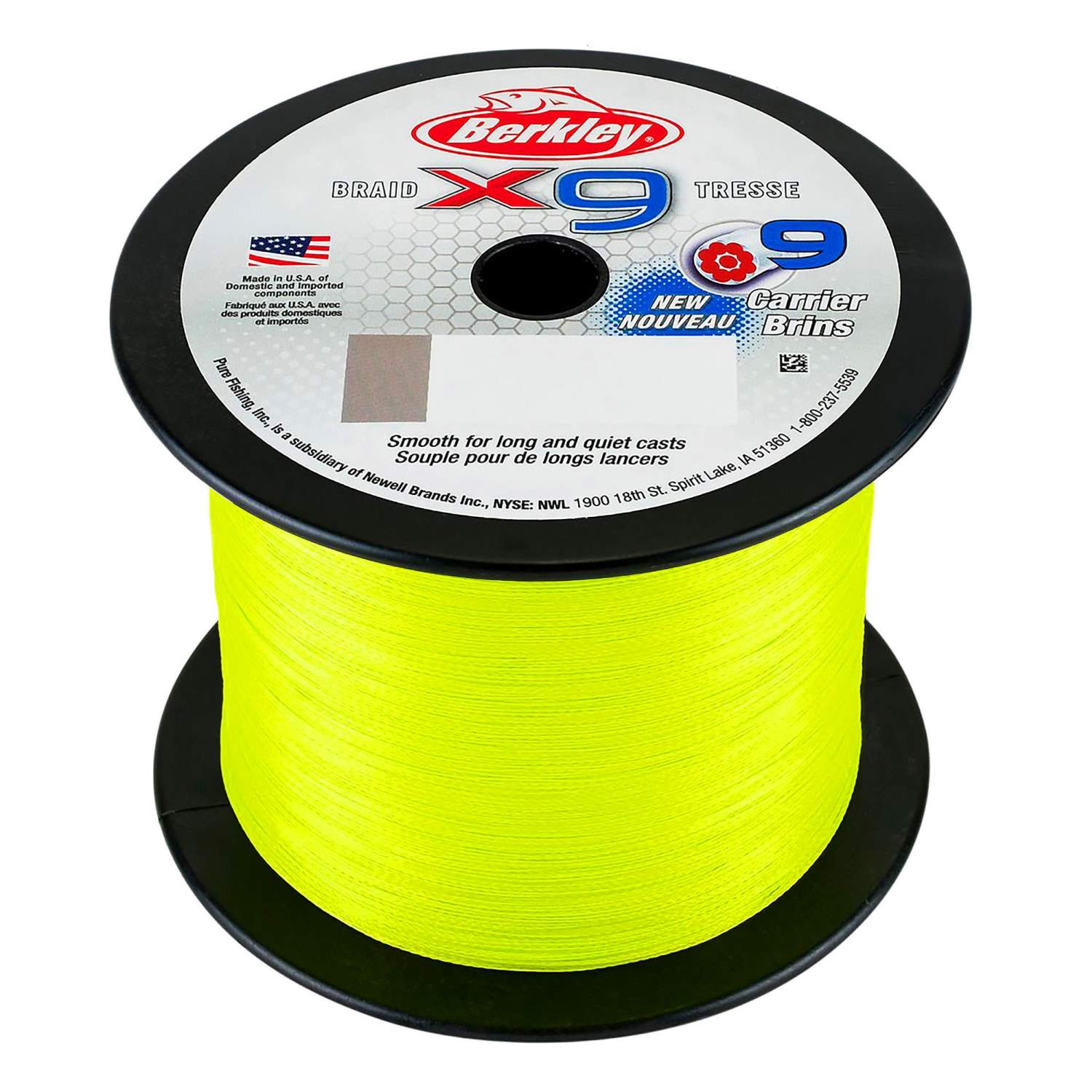 Berkley X9 Geflochtene Angelschnur - 9-fach Geflecht Für Salz- & Süßwasser