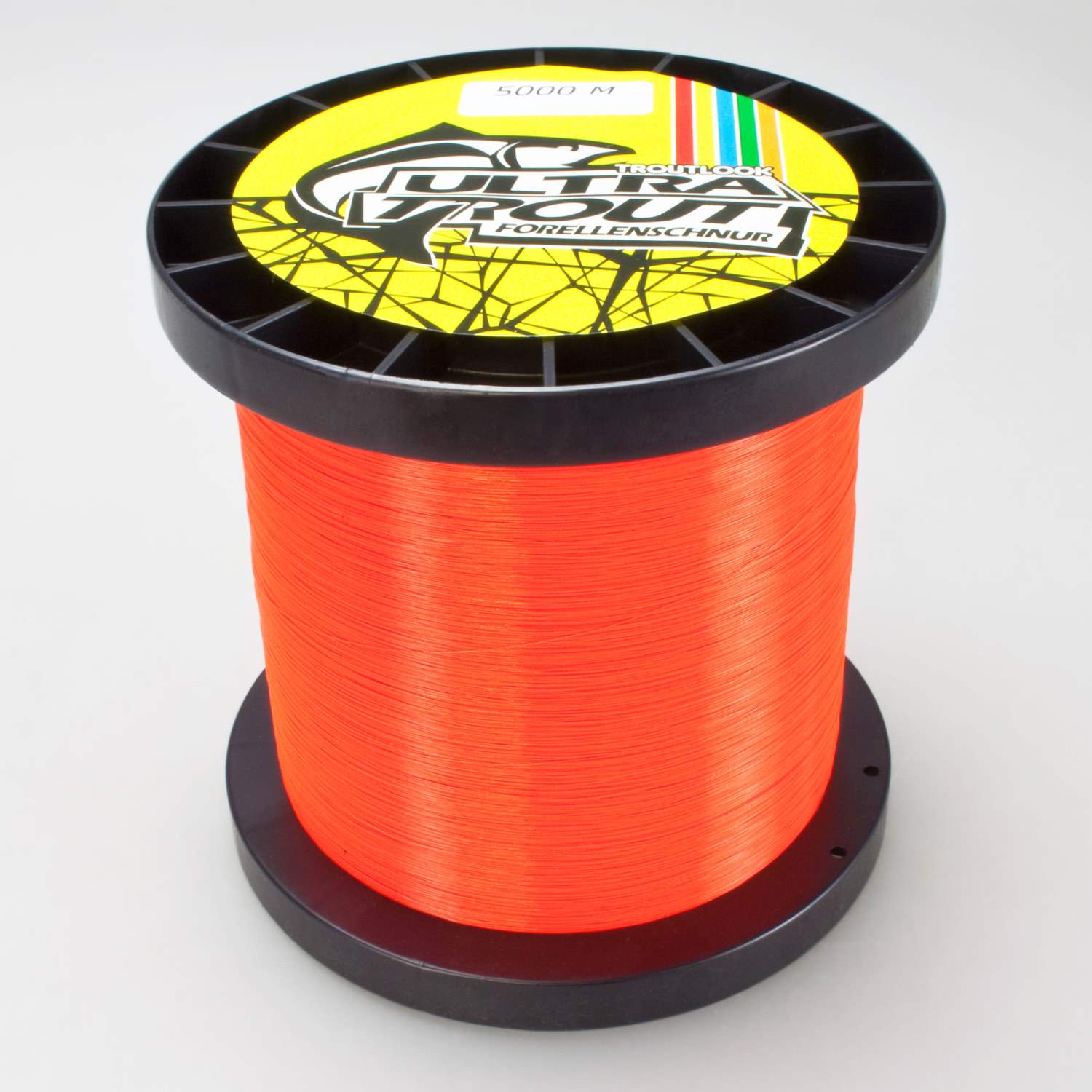 Troutlook/ Ultratrout Forellen Schnur 200m tiefschwarz 0,22mm 5,45KG