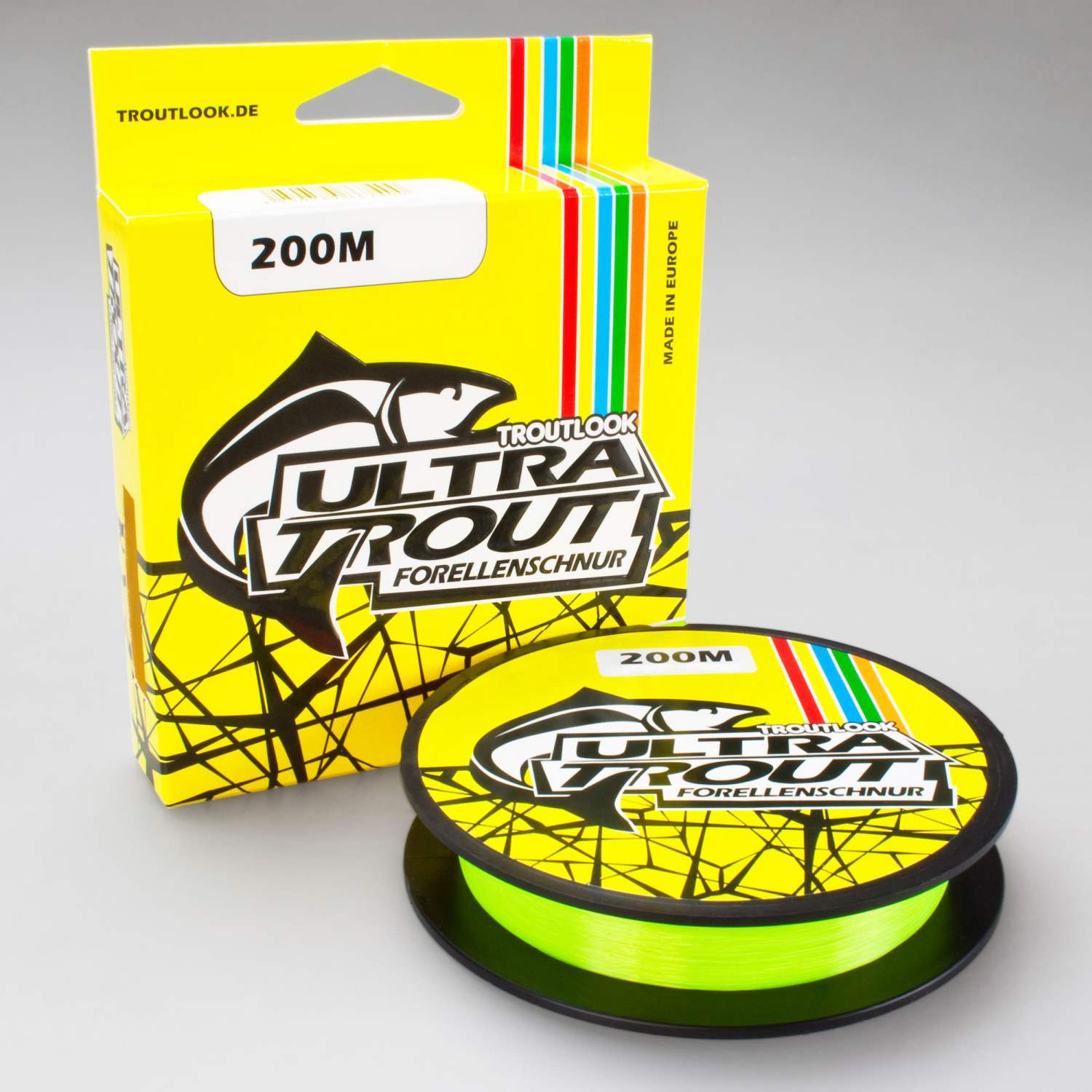 TFT SF-01 Transform Line Schwarz - 200m Forellenschnur