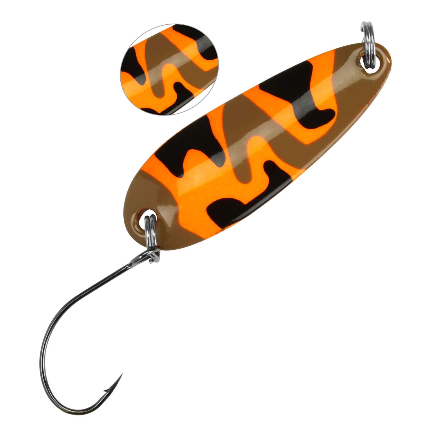Paladin Trout Spoon VII 3,60 g camoorbr/caorbr Trout SpoonVII 3,60