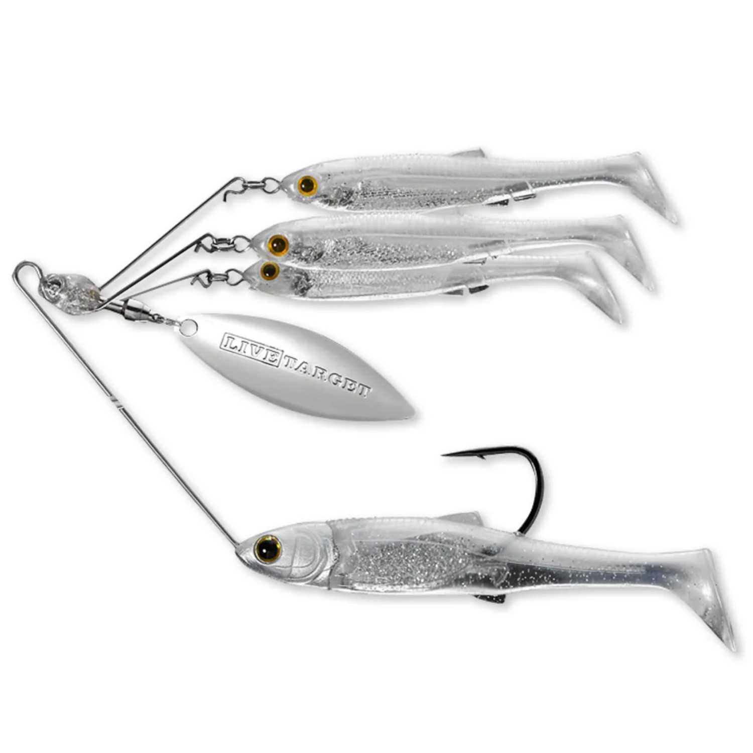 Spinnerbait Live Target Baitball Spinner Rig Large 21g - Leurre de la pêche Spinnerbait Live Target Baitball Spinner Rig Large 21g - Leurre de la pêche