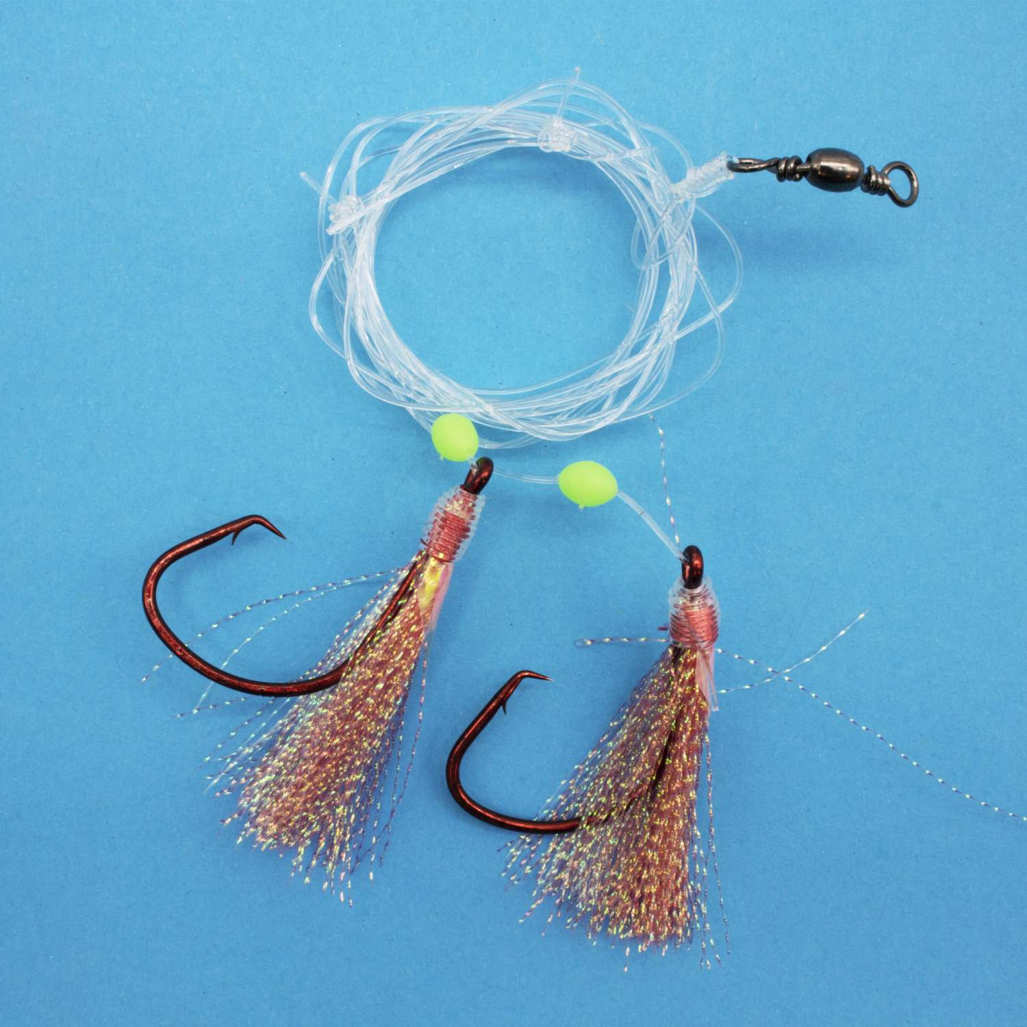 Behr Dorsch & Köhler Angel-Vorfach – Mit Glitzernden Tinsel & Circle Hooks In 4 Größen (4/0–8/0)