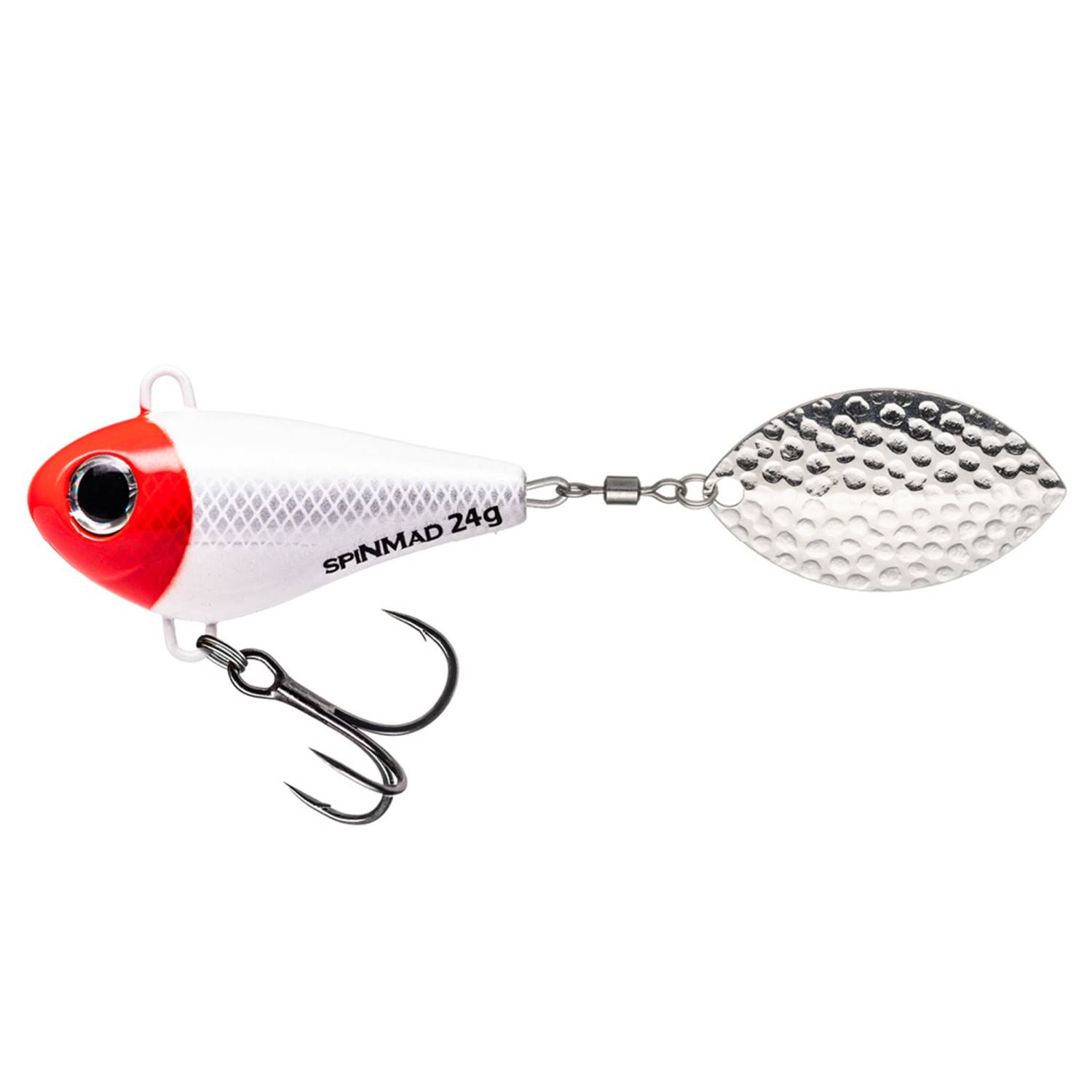 SpinMad Originals Jag 18g Tail Spinner 8cm - 18g - Blau / Silber